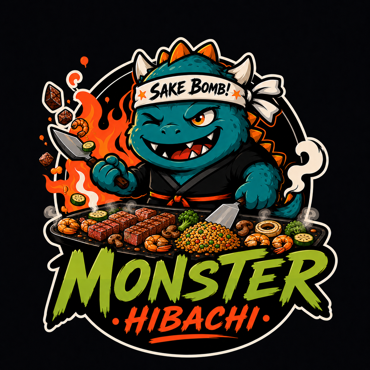 MonsterHibachi Logo