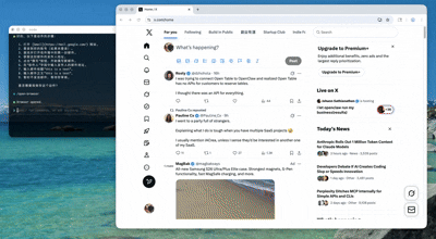 VibPage web automation demo